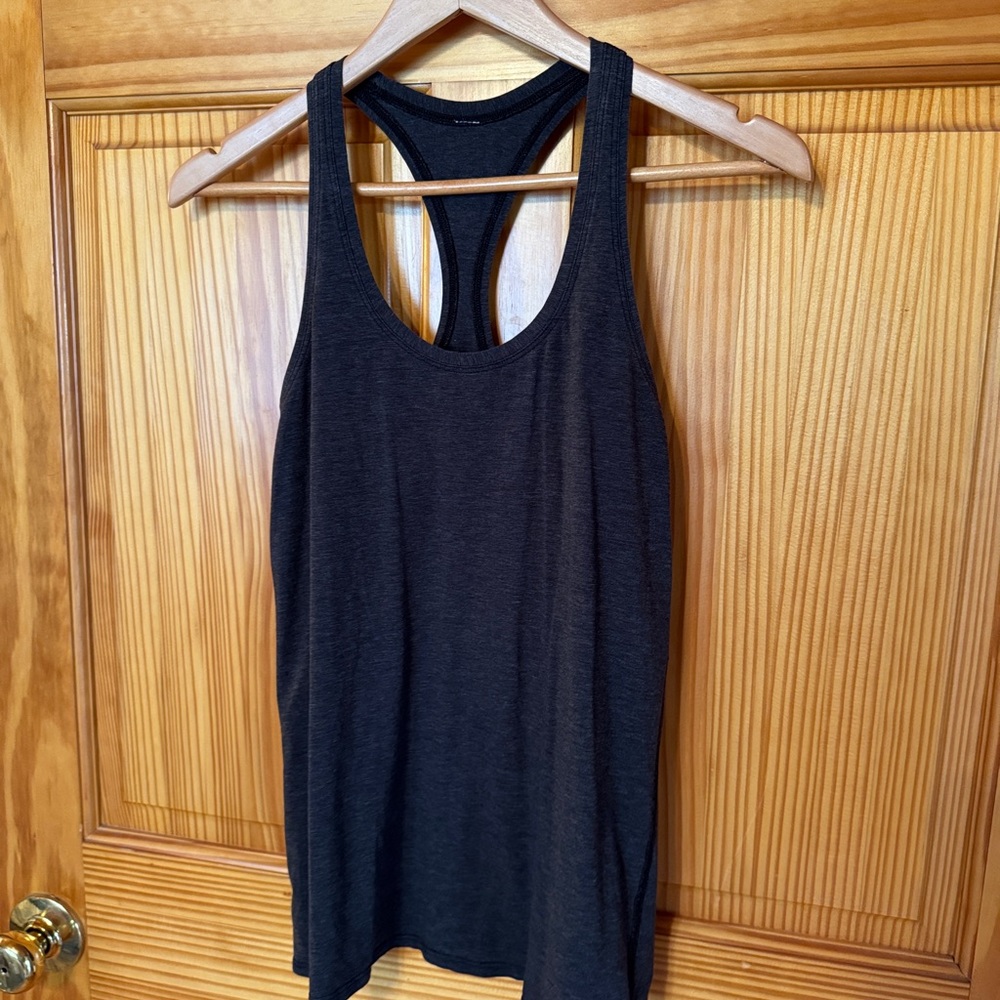 lululemon athletica Black Racerback Tank Top